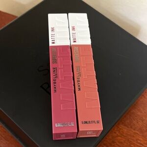 Maybelline superstay matte ink lip color lover and seductress